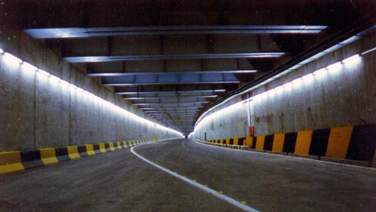 Amirkabir Underpass Bridge and Commercial Buildings
