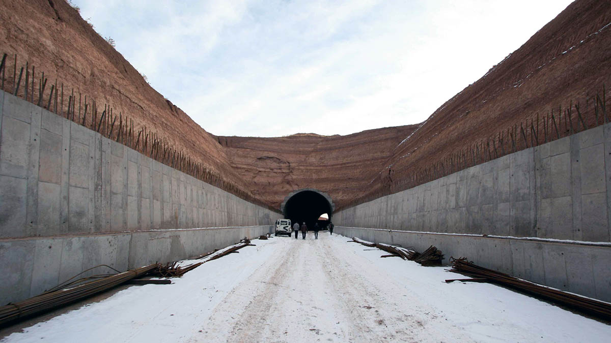 Mianeh- Tabriz Railway Tunnels